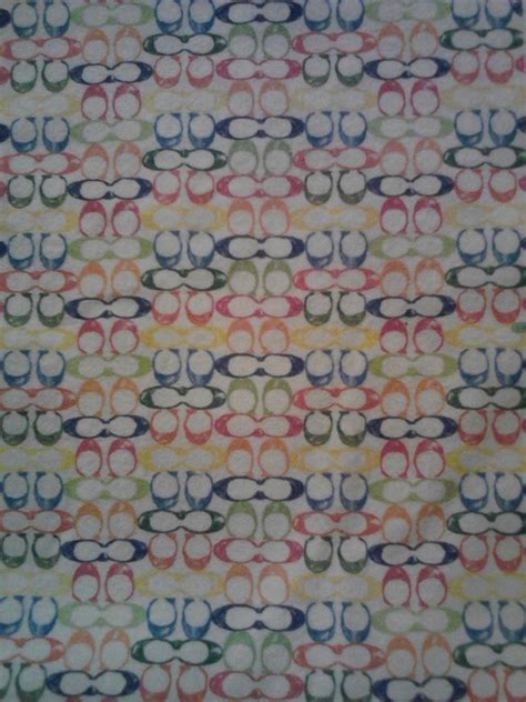 coach inspired fabric